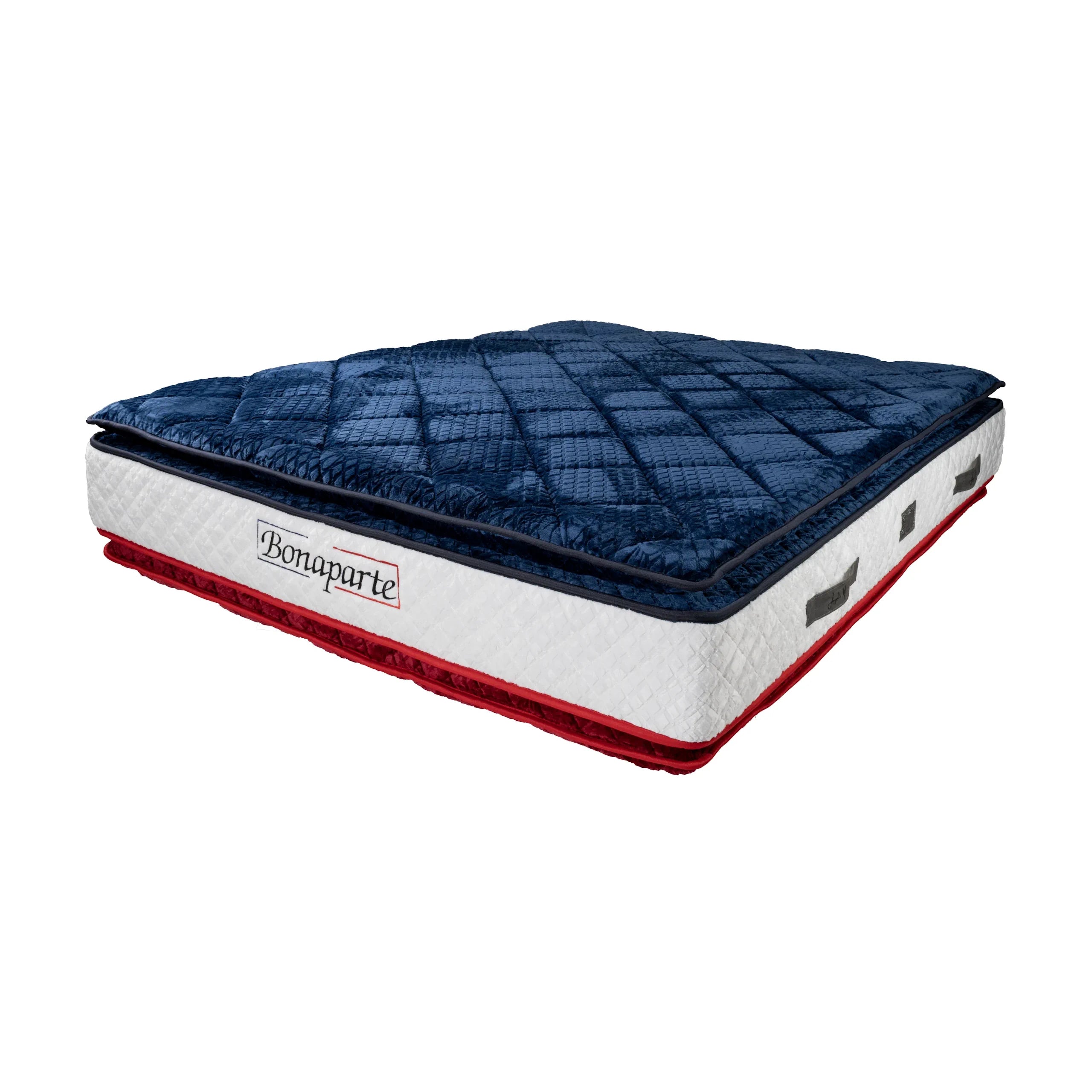 Matelas Bonaparte - 34 cm - Double Surmatelas - Confort 5 Zones