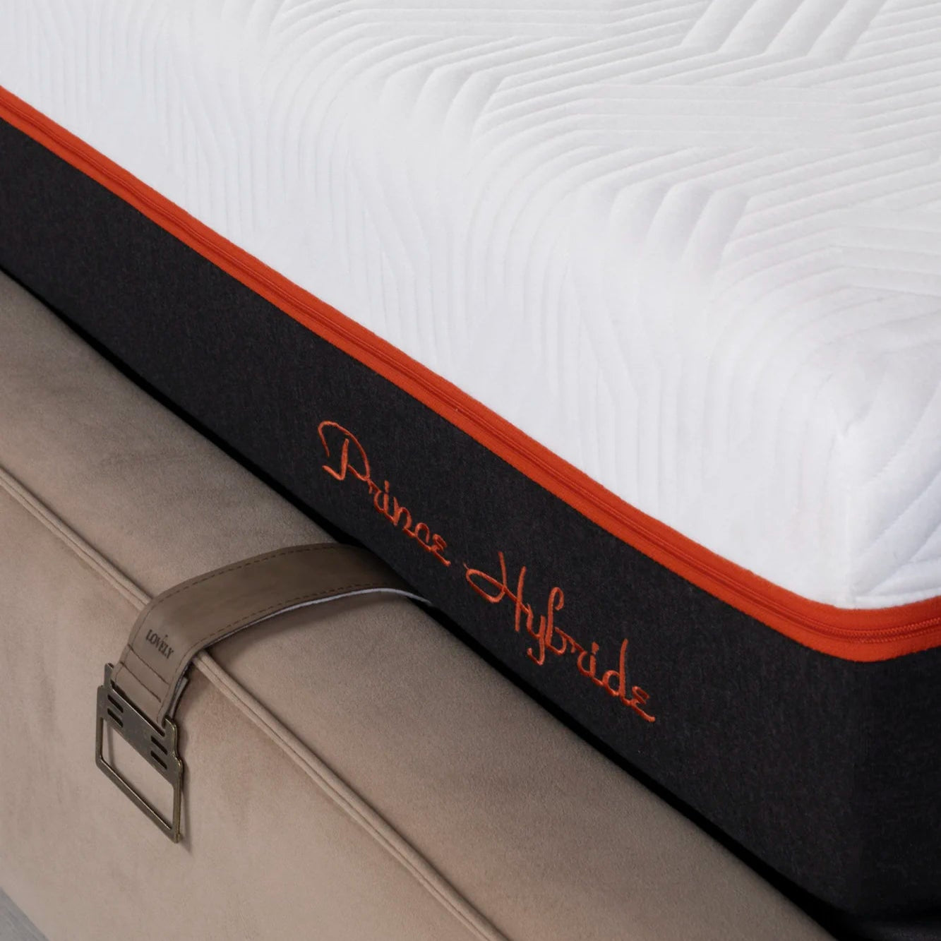 Matelas Prince Hybride Angels - 25 cm - Déhoussable et Lavable - Confort 5 Zones