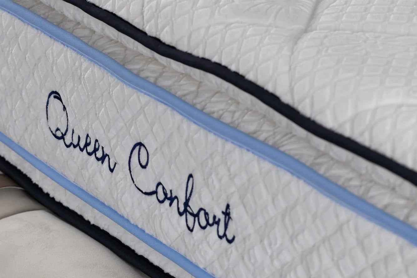 Matelas Queen Confort Angels - 34 cm - Double Surmatelas - Confort 5 Zones