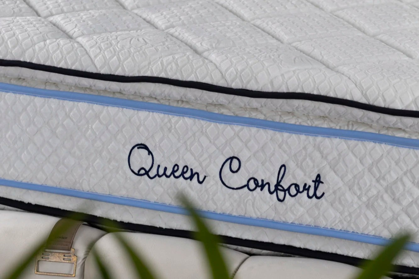 Matelas Queen Confort Angels - 34 cm - Double Surmatelas - Confort 5 Zones