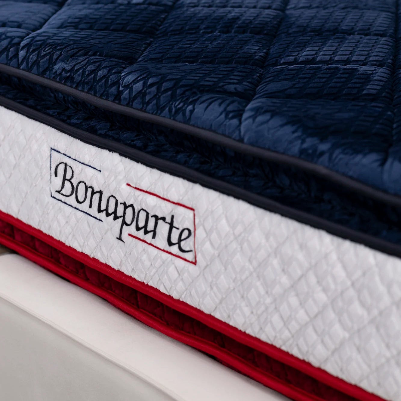 Matelas Bonaparte - 34 cm - Double Surmatelas - Confort 5 Zones