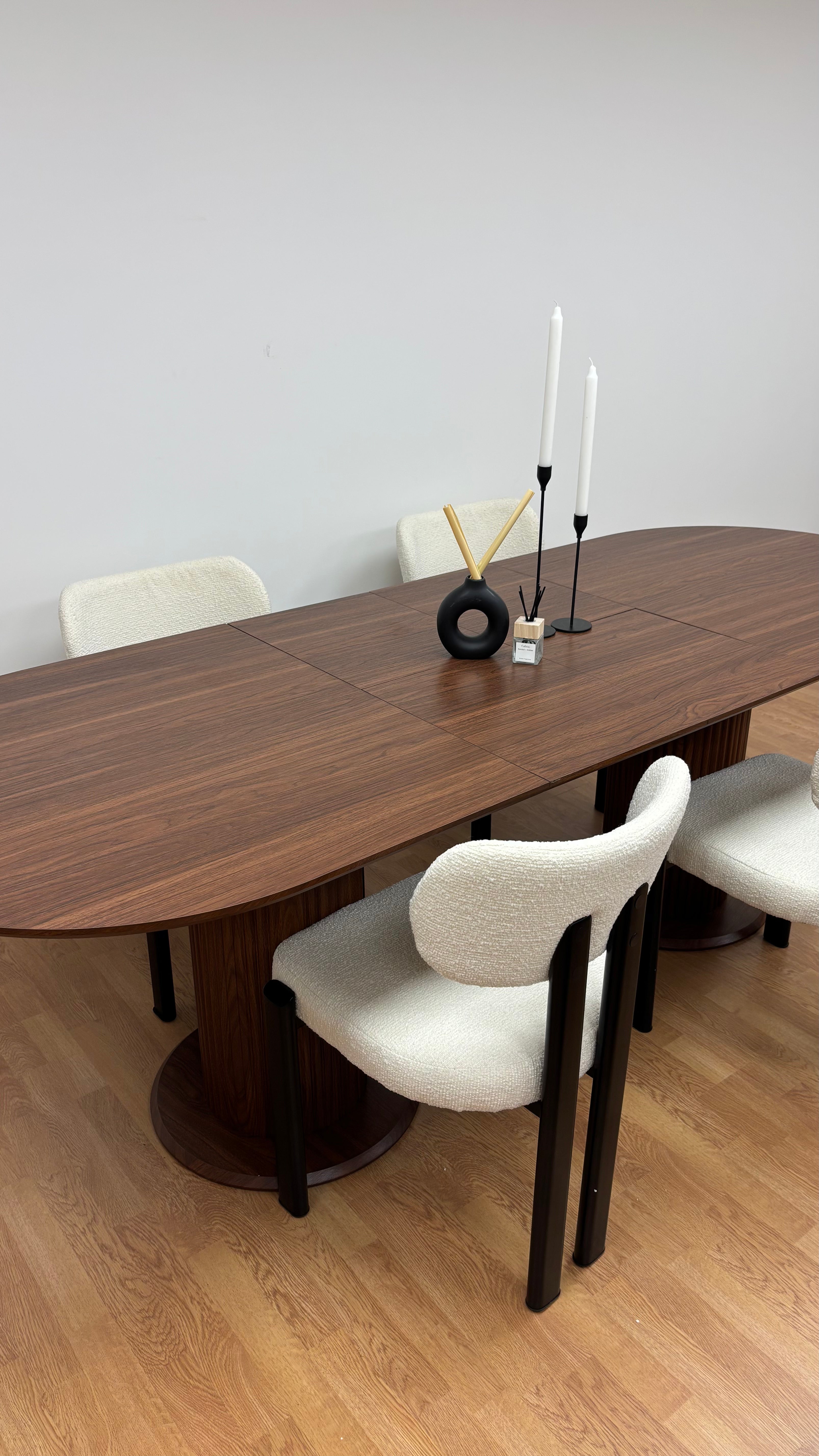 Table à Manger  – Avec double Rallonge – 170 à 240 cm