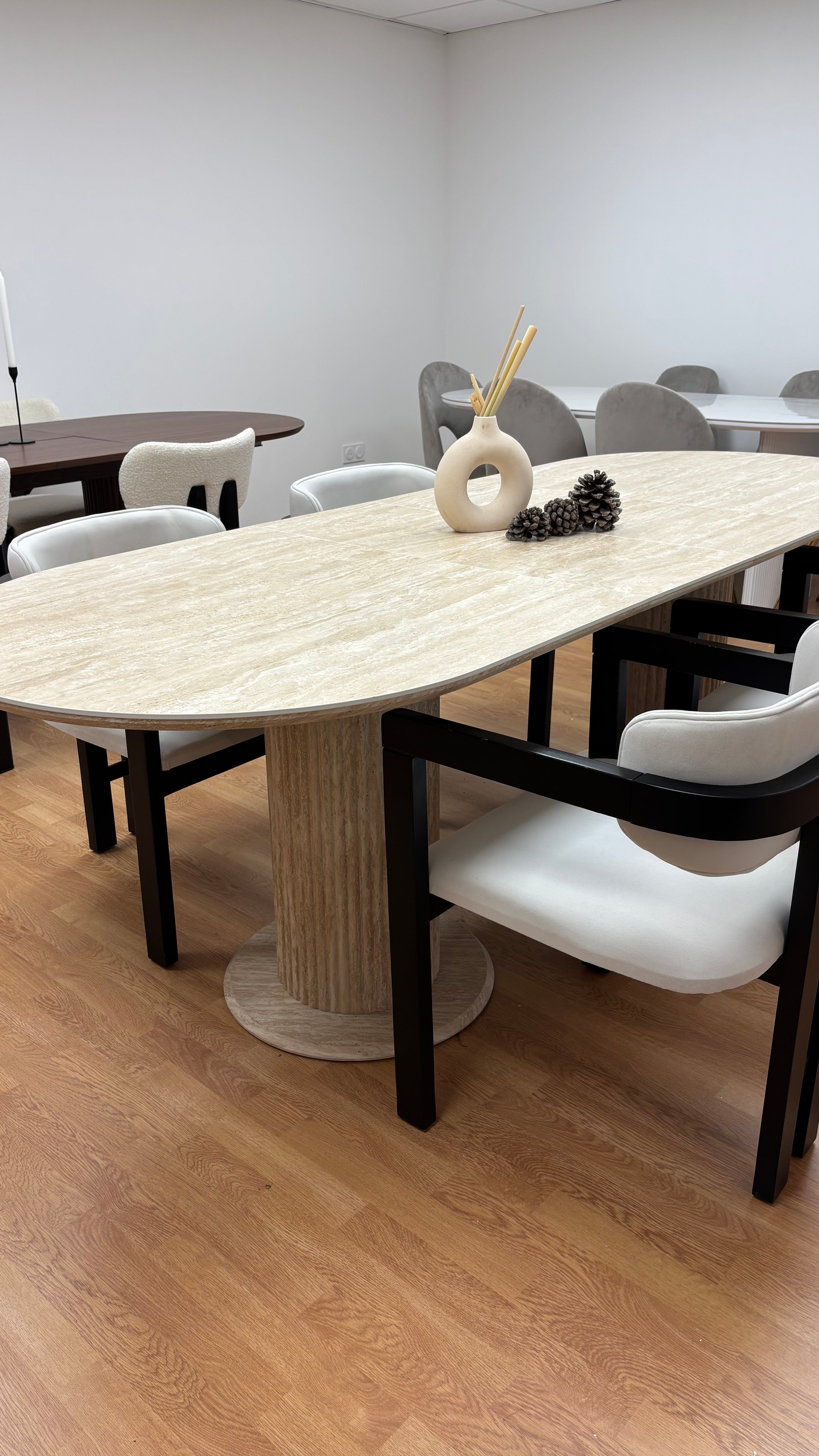 Table à Manger  – Avec double Rallonge – 170 à 240 cm