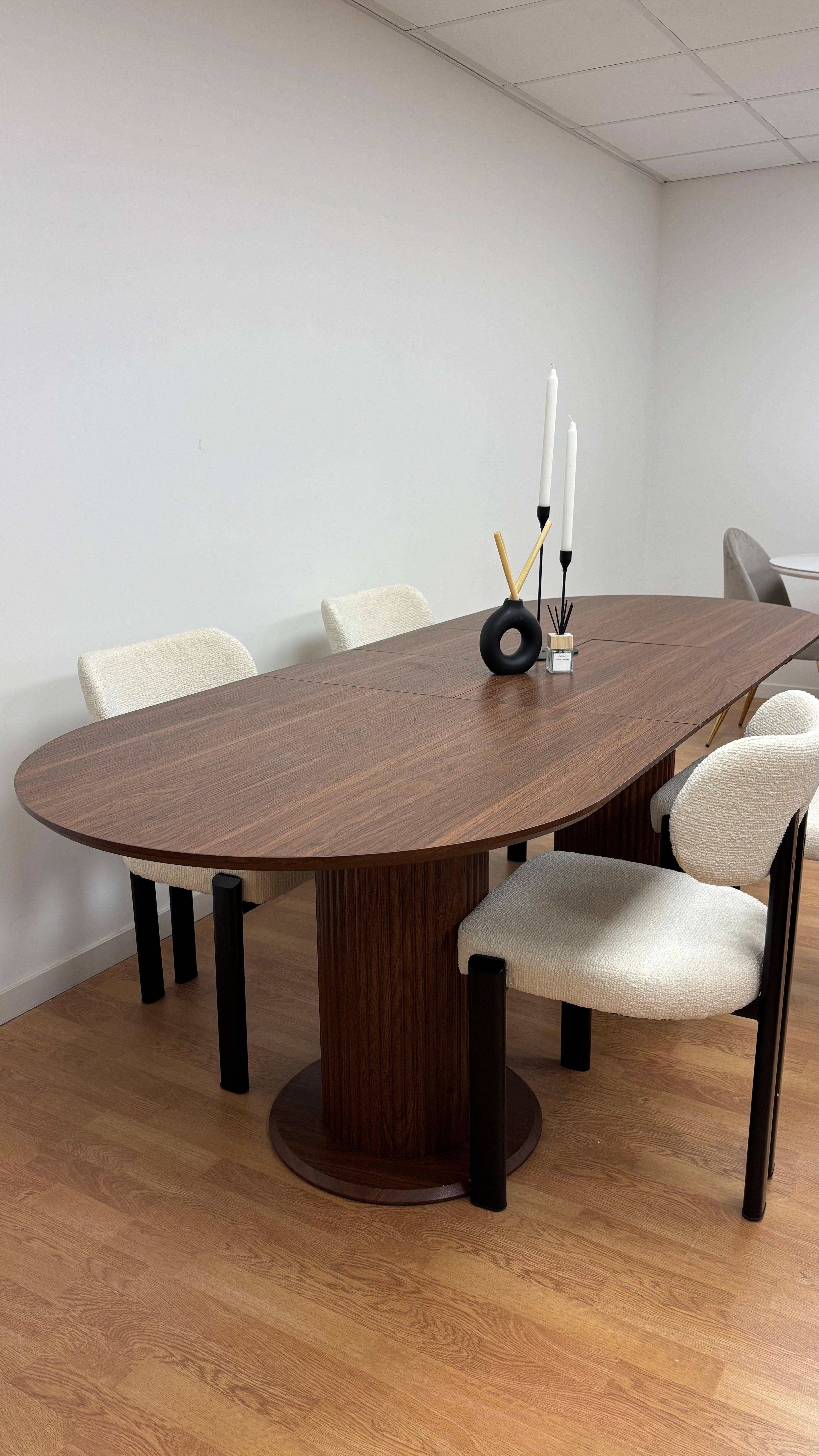 Table à Manger  – Avec double Rallonge – 170 à 240 cm